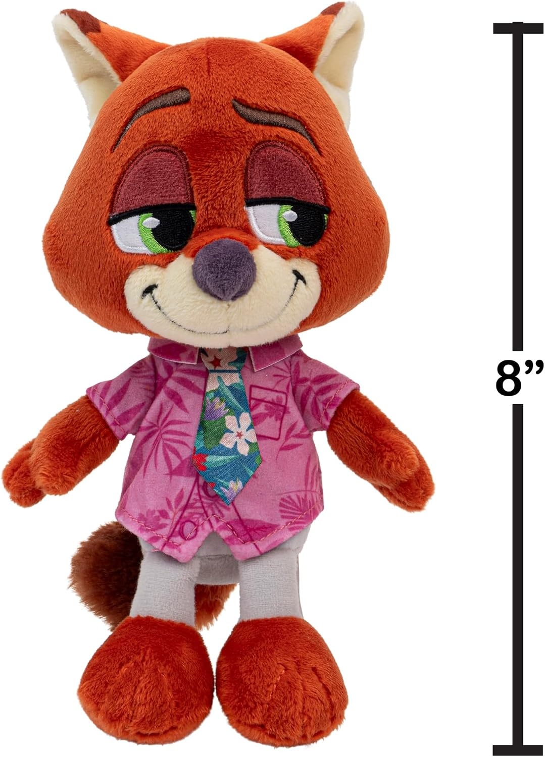 image:imageDisneys Zootopia 2 8 Plush Nick Wilde Stuffed Animal Movie Toys for Kids and Collectors Suitable for Ages 3Nick Wilde