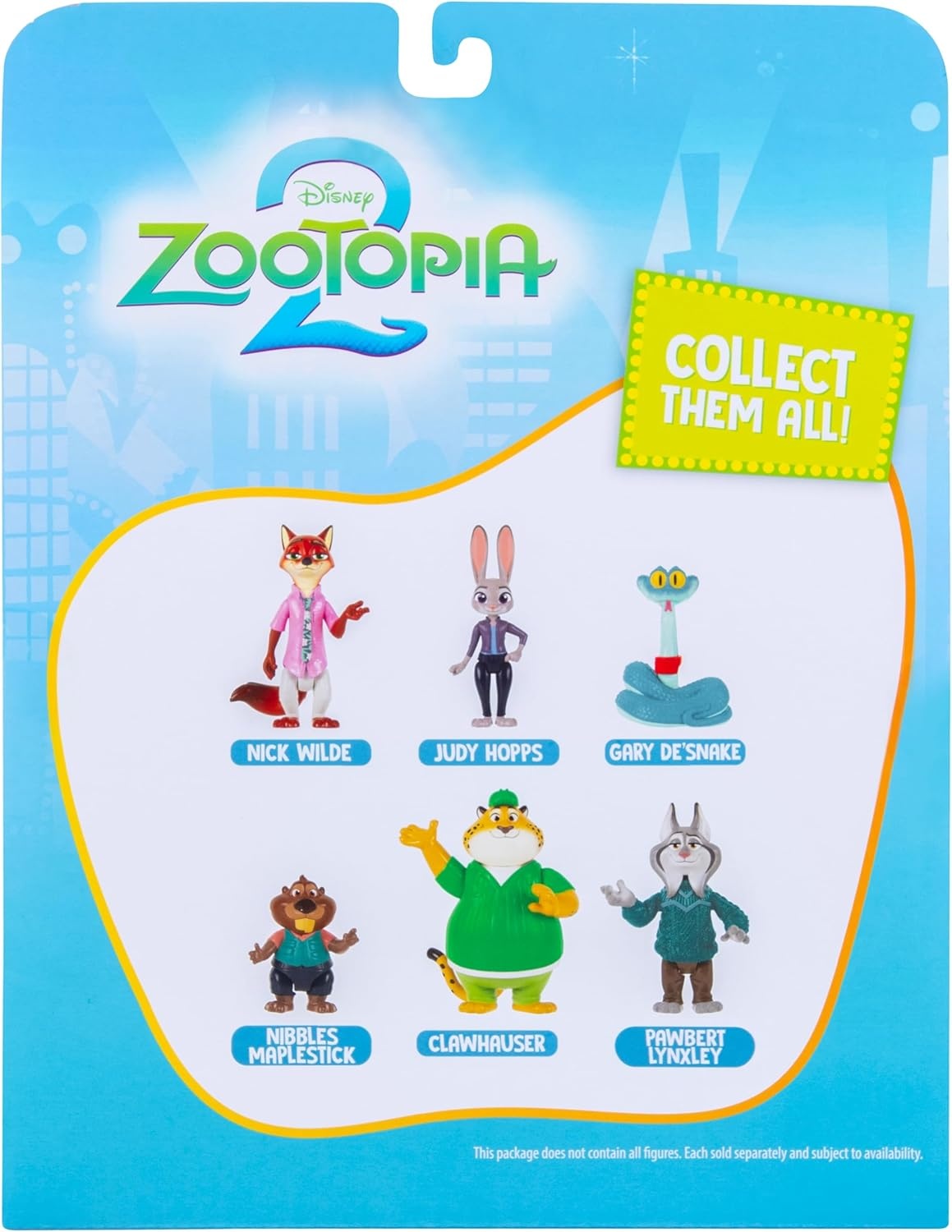 image:imageDisneys Zootopia 2 Adventure 5Pack Articulated 3 Figures with 2 Undercover Characters Collectors Series Suitable for Ages 4
