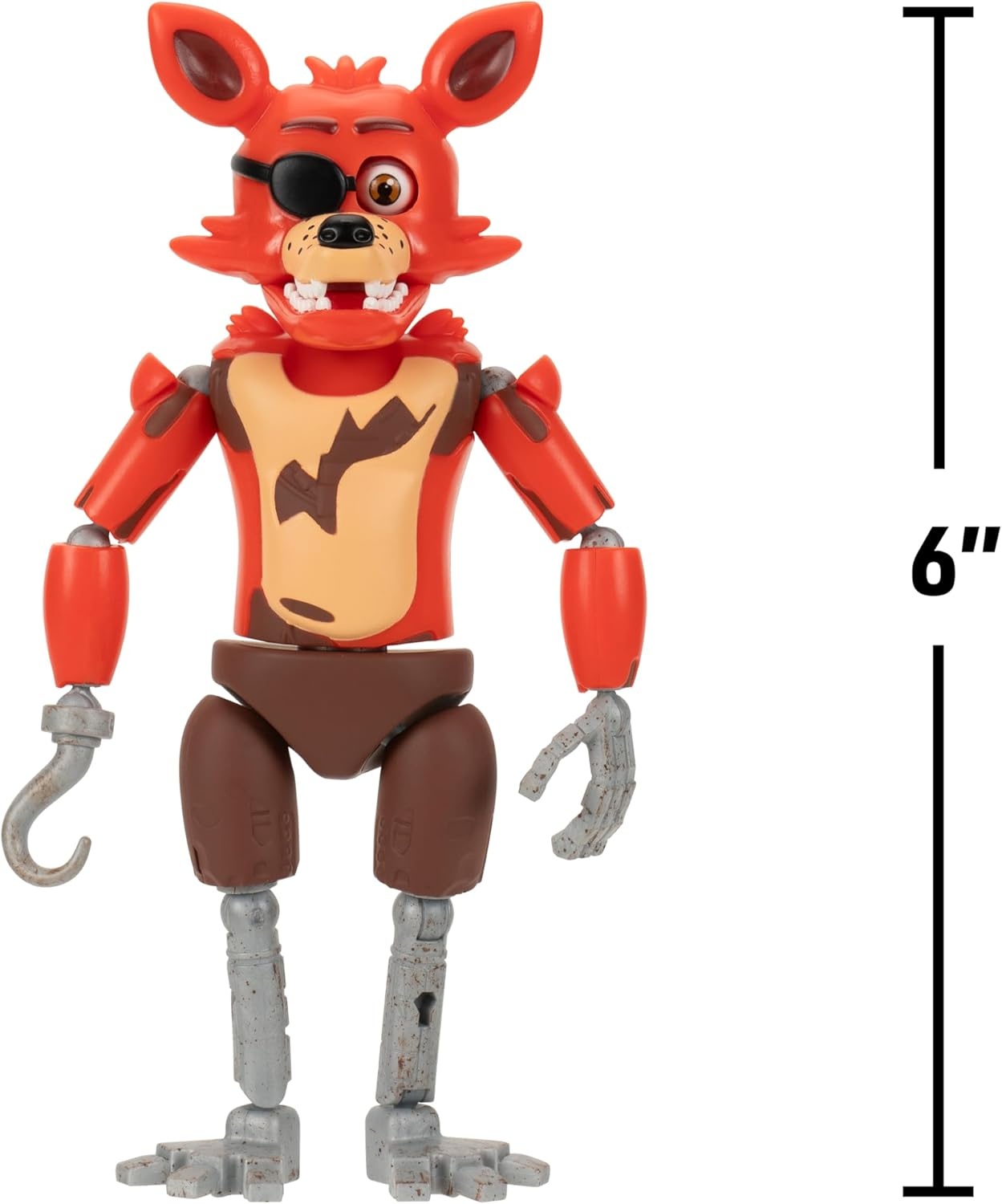 image:imageFive Nights at Freddys 6Inch EndoSeries Collector Figure Endo1 with Classic Bonnie amp Withered Bonnie Pieces Articulated Figure with Classic and Withered Bonnie PartsFoxy
