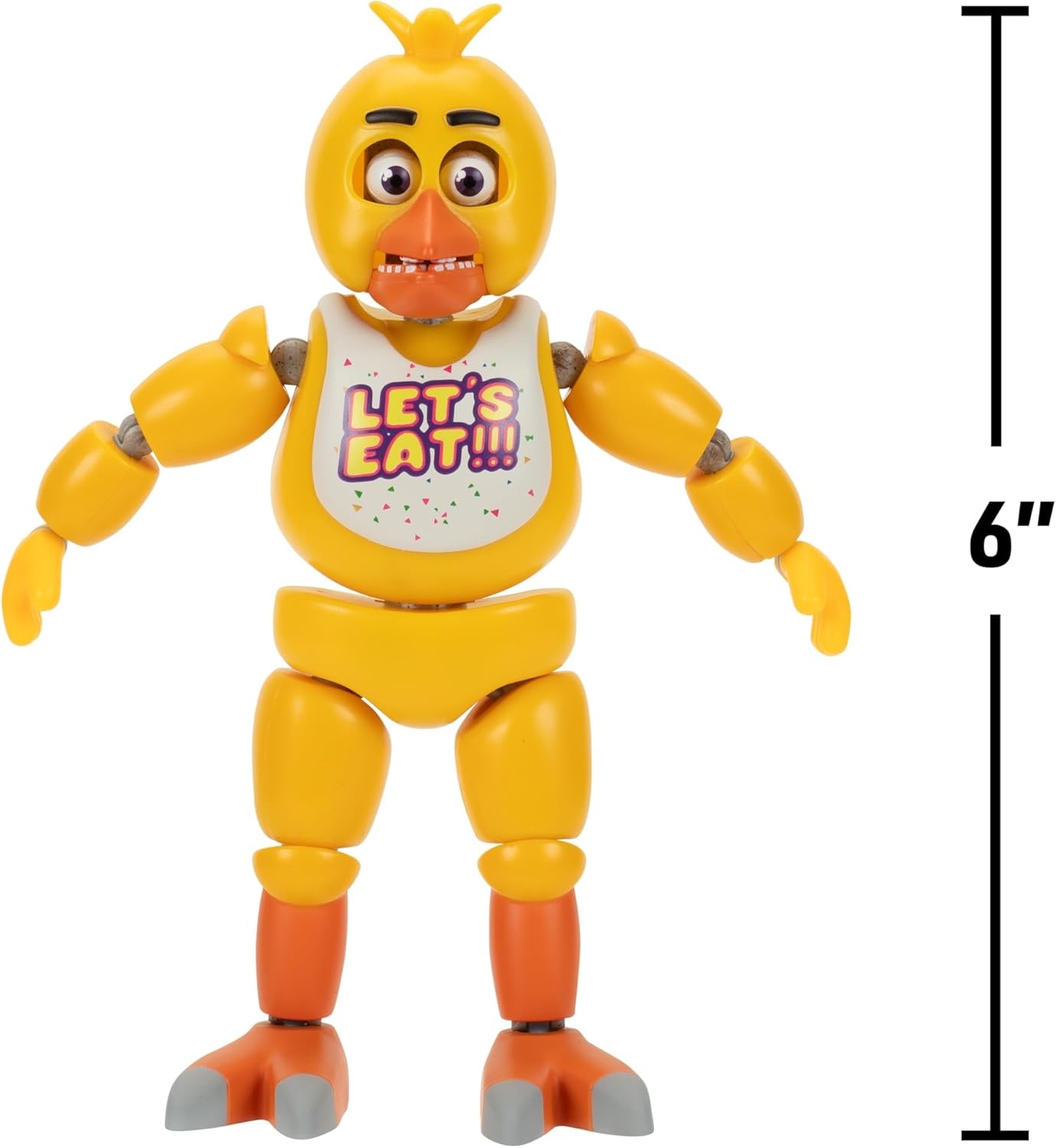 image:imageFive Nights at Freddys 6Inch EndoSeries Collector Figure Endo1 with Classic Bonnie amp Withered Bonnie Pieces Articulated Figure with Classic and Withered Bonnie PartsChica