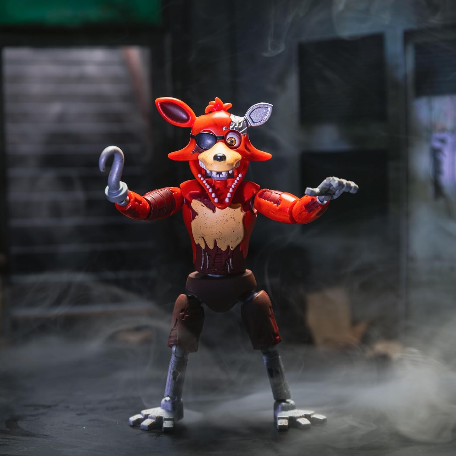 image:imageFive Nights at Freddys 6Inch EndoSeries Collector Figure Endo1 with Classic Bonnie amp Withered Bonnie Pieces Articulated Figure with Classic and Withered Bonnie PartsFoxy