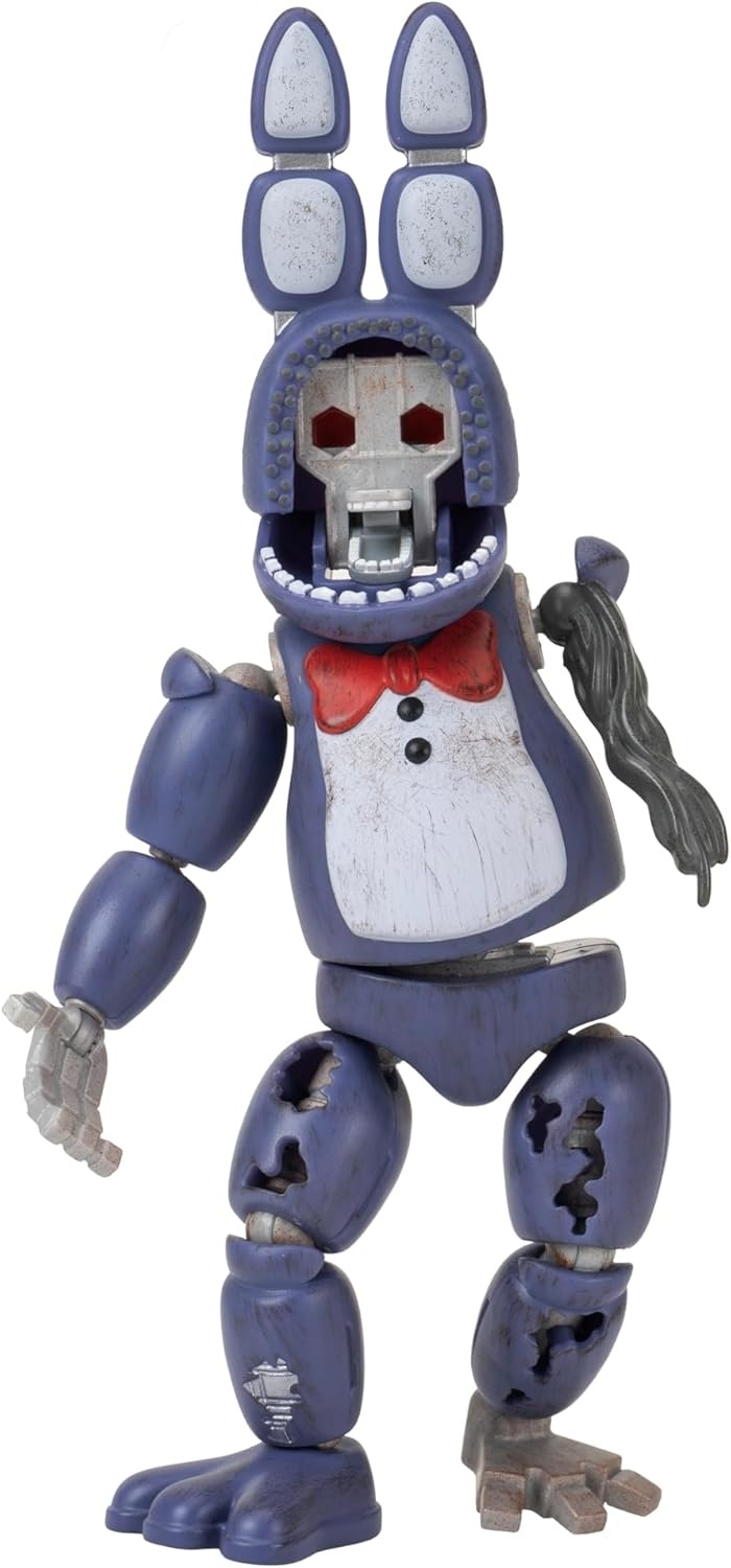 image:imageFive Nights at Freddys 6Inch EndoSeries Collector Figure Endo1 with Classic Bonnie amp Withered Bonnie Pieces Articulated Figure with Classic and Withered Bonnie PartsBonnie