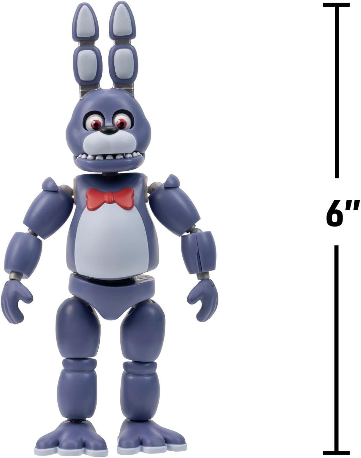 image:imageFive Nights at Freddys 6Inch EndoSeries Collector Figure Endo1 with Classic Bonnie amp Withered Bonnie Pieces Articulated Figure with Classic and Withered Bonnie PartsBonnie