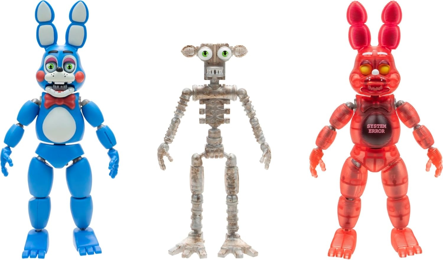 image:imageFive Nights at Freddys EndoSeries Collector Figure 6Inch Endo1 with Swapable Mangle and Shadow Mangle PartsBonnie