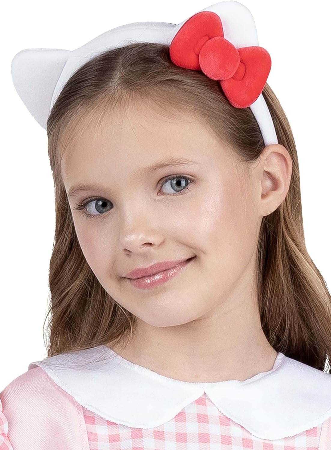 image:imageHello Kitty Official Youth Halloween Dress Premium Quality Printed Dress with HeadbandS 57