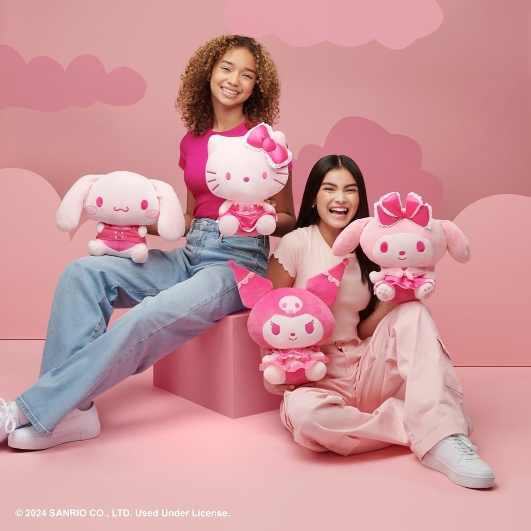 image:imageHello Kitty and Friends My Melody 12 Pink Monochrome PlushHello Kitty Pink