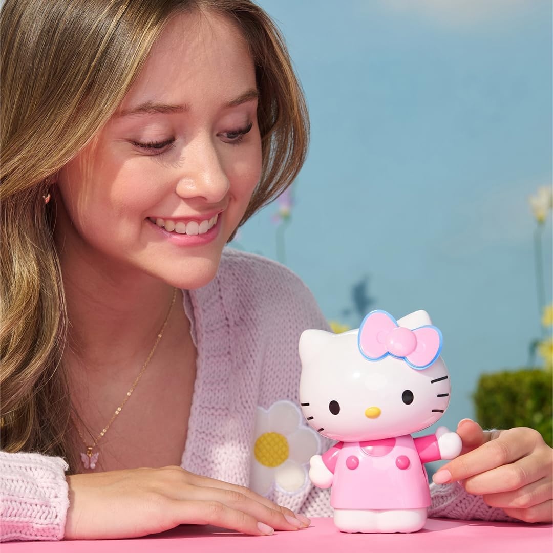 image:imageHello Kitty and Friends Hello Kitty Interactive Figure 4 Ways to Play 2 Bonus Interactions Your New Vibin Bestie Ages 6