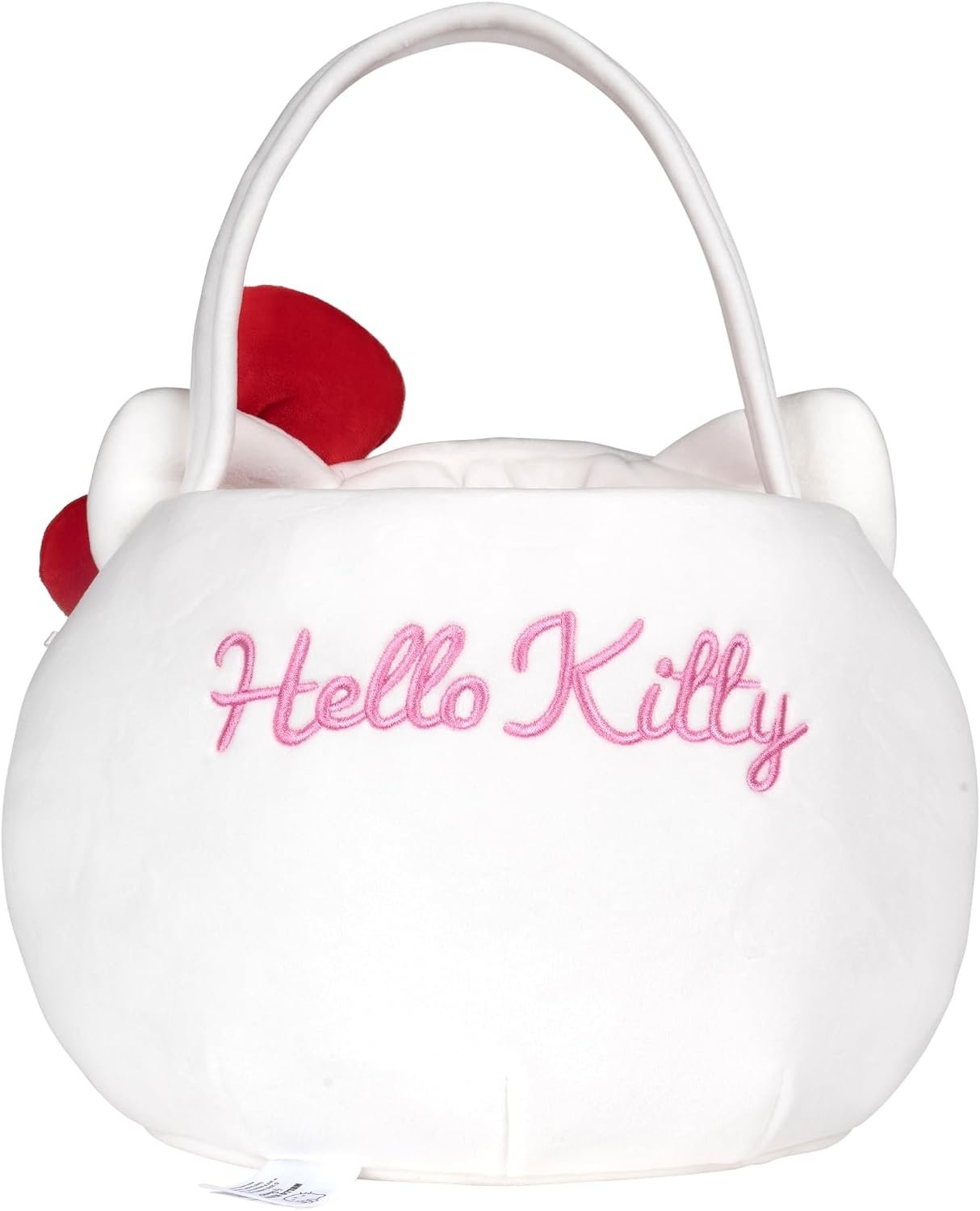 image:imageHello Kitty and Friends Official Kuromi Heart Pail Accessory 12Inch Embroidered Treat Pail with Character Design and Carry HandleHello Kitty