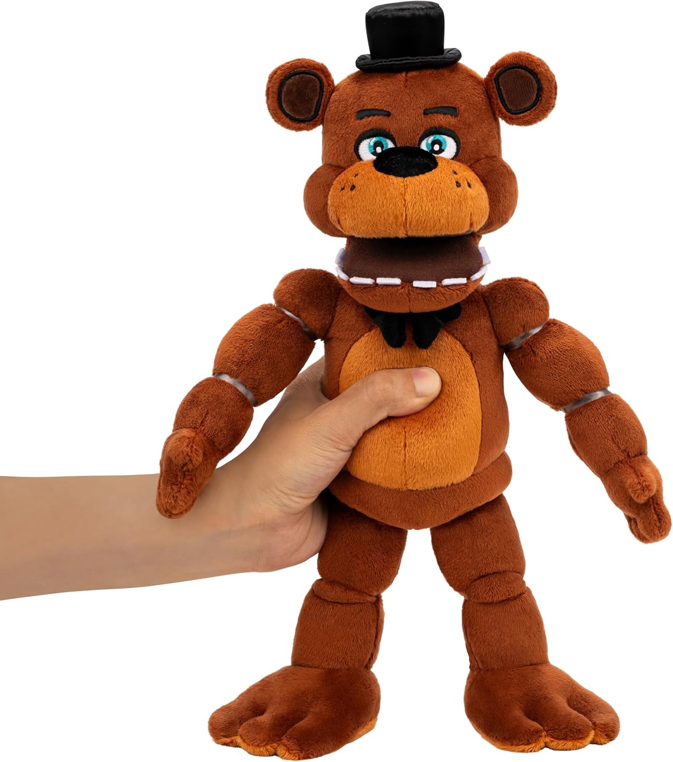 image:imageJazwares Five Nights at Freddys 14 Poseable Sound Classic Freddy Plush 4 Sounds and GlowinTheDark Eyes Ages 8