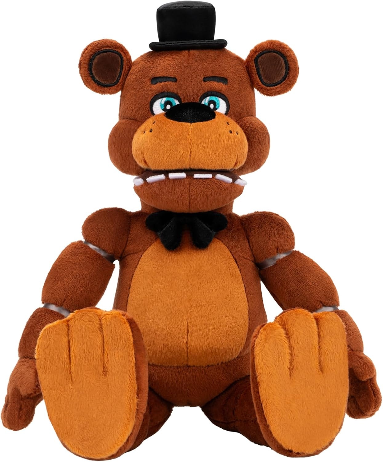 image:imageJazwares Five Nights at Freddys 14 Poseable Sound Classic Freddy Plush 4 Sounds and GlowinTheDark Eyes Ages 8