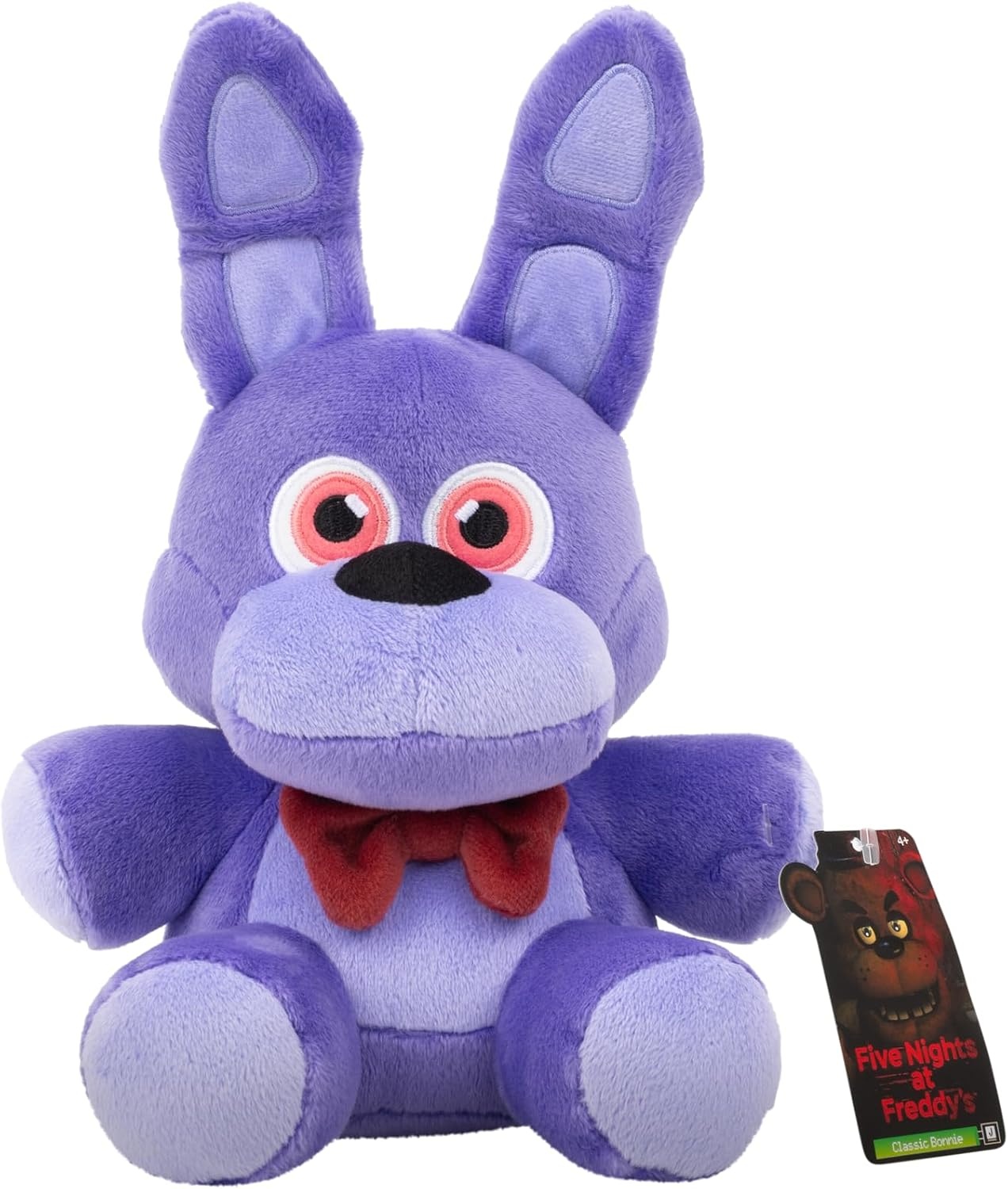 image:imageJazwares Five Nights at Freddys Classic Foxy Plush 8Inch Stuffie with Soft Material and GlowinTheDark EyesBonnie