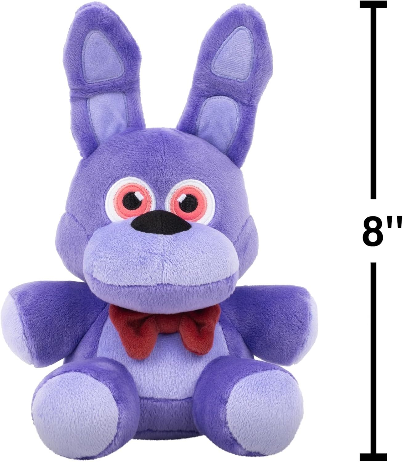 image:imageJazwares Five Nights at Freddys Classic Foxy Plush 8Inch Stuffie with Soft Material and GlowinTheDark EyesBonnie
