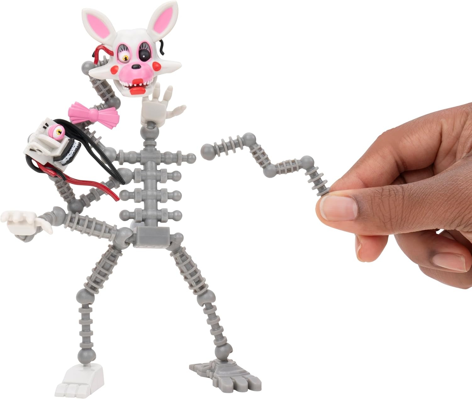 image:imageJazwares Five Nights at Freddys Mangle 5Inch Articulated Figure with Jumpscare Feature and GlowinTheDark EyesMangle