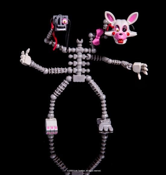 image:imageJazwares Five Nights at Freddys Mangle 5Inch Articulated Figure with Jumpscare Feature and GlowinTheDark EyesMangle