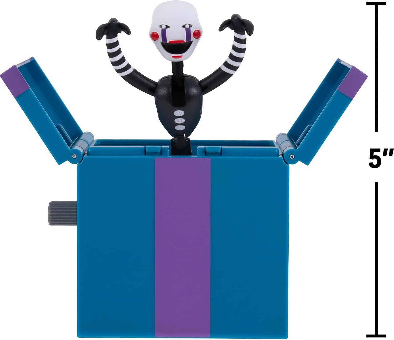 image:imageJazwares Five Nights at Freddys Puppet Office Set 5Inch Articulated Figure with Jumpscare Feature GlowinTheDark Eyes and Optical DioramaAction FiguresCollectiblesBoys Toys