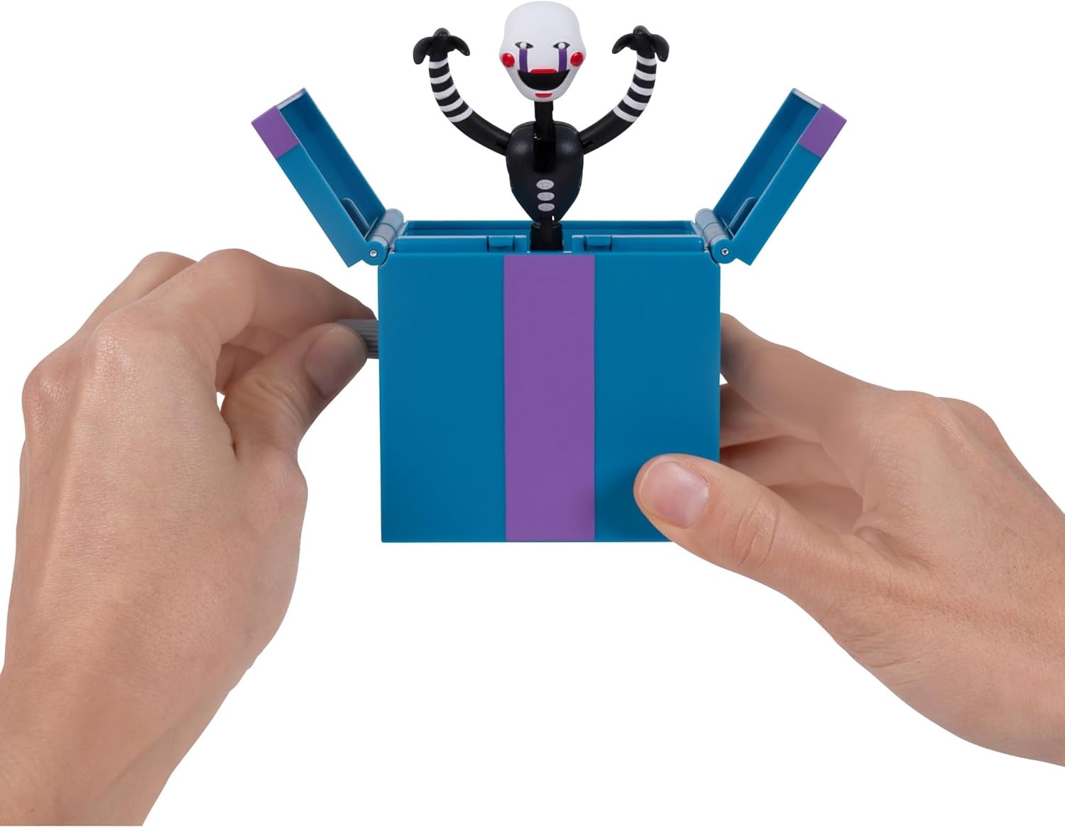 image:imageJazwares Five Nights at Freddys Puppet Office Set 5Inch Articulated Figure with Jumpscare Feature GlowinTheDark Eyes and Optical DioramaAction FiguresCollectiblesBoys Toys