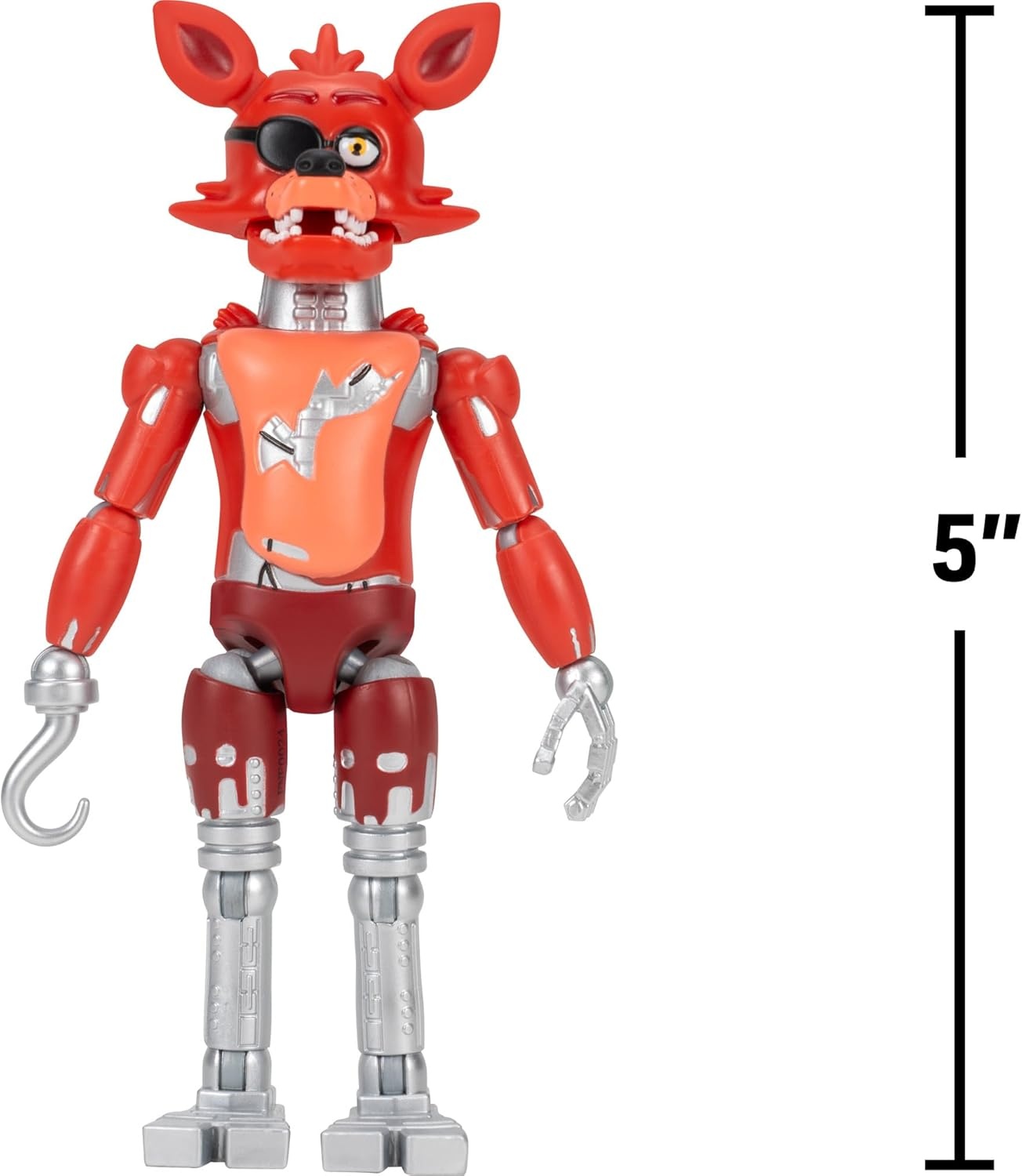 image:imageJazwares Five Nights at Freddys Puppet Office Set 5Inch Articulated Figure with Jumpscare Feature GlowinTheDark Eyes and Optical DioramaClassic Foxy