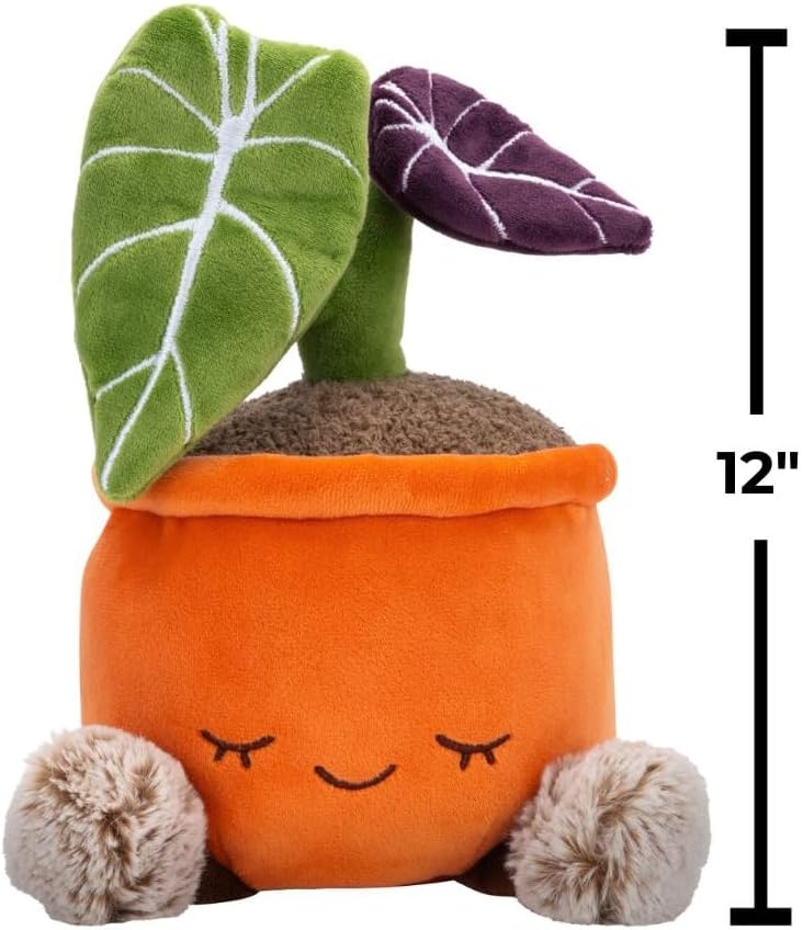 image:imageJazwares Greenhouse by Russ 12Inch Hello Kitty Daisy Plush Ultrasoft Official Sanrio Plush Ages 3Black Velvet Alocasia