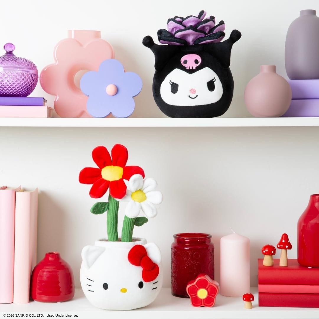image:imageJazwares Greenhouse by Russ 12Inch Hello Kitty Daisy Plush Ultrasoft Official Sanrio Plush Ages 3Hello Kitty Daisy