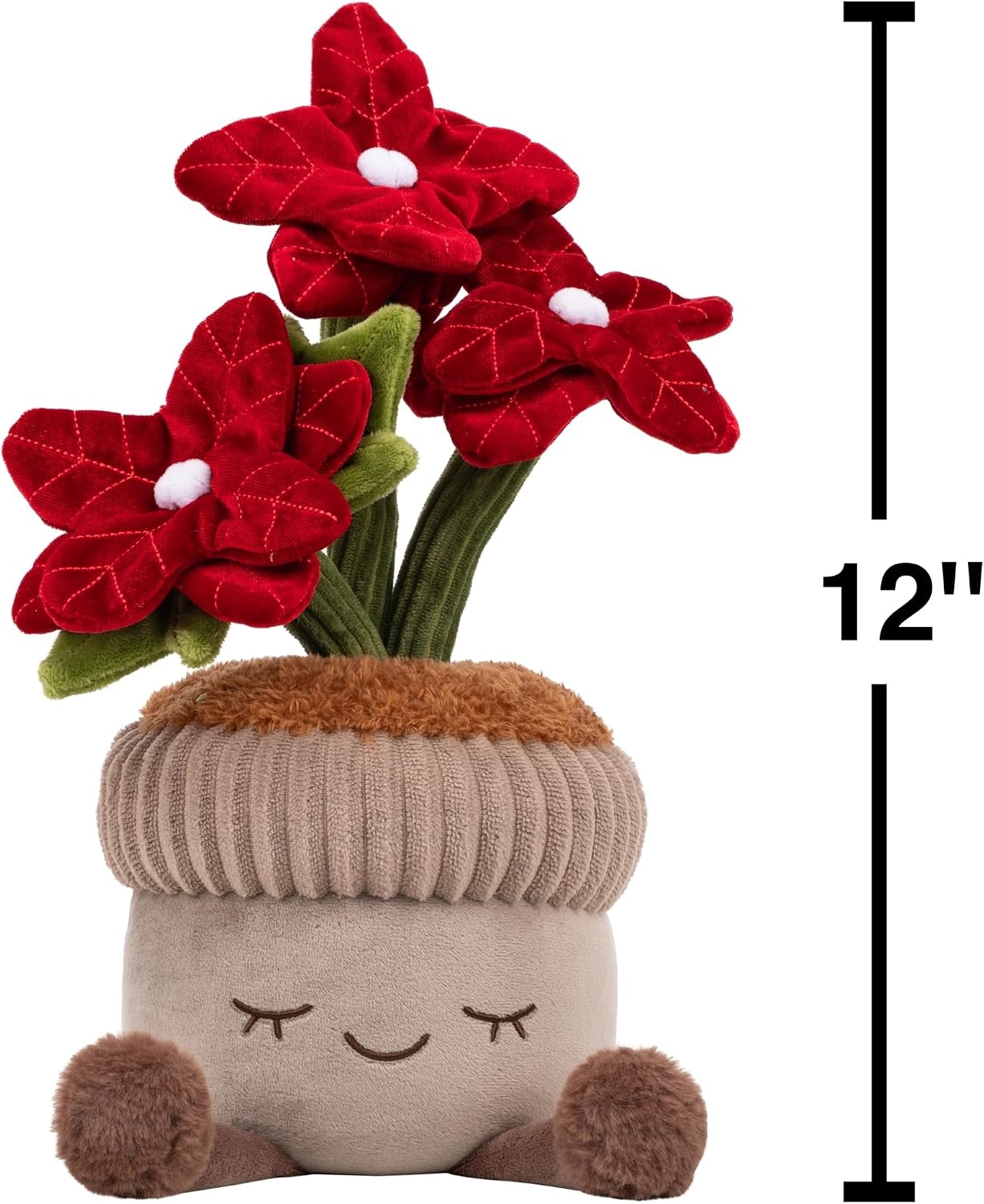 image:imageJazwares Greenhouse by Russ 12Inch Hello Kitty Daisy Plush Ultrasoft Official Sanrio Plush Ages 3Poinsettia Plant