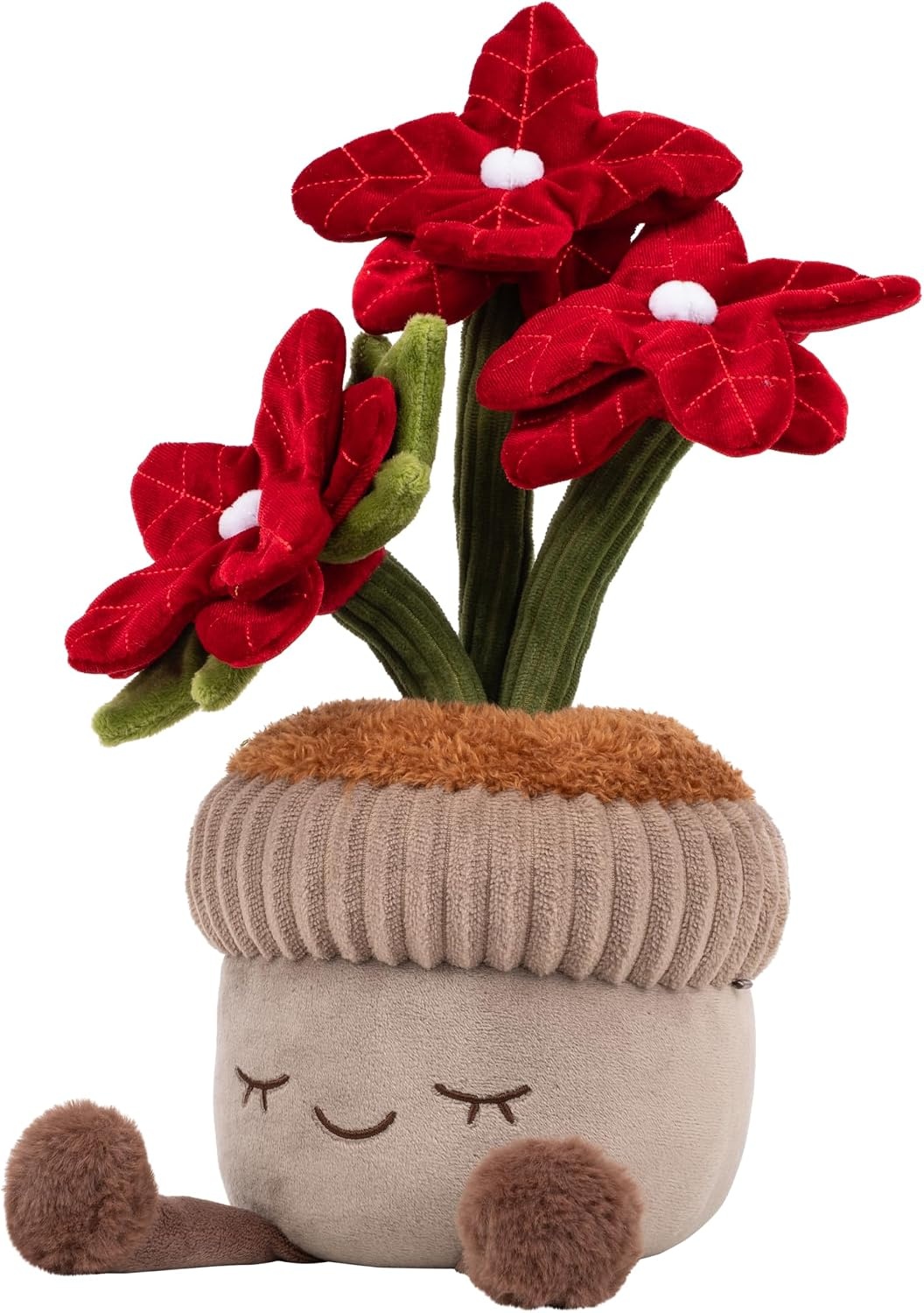 image:imageJazwares Greenhouse by Russ 12Inch Hello Kitty Daisy Plush Ultrasoft Official Sanrio Plush Ages 3Poinsettia Plant