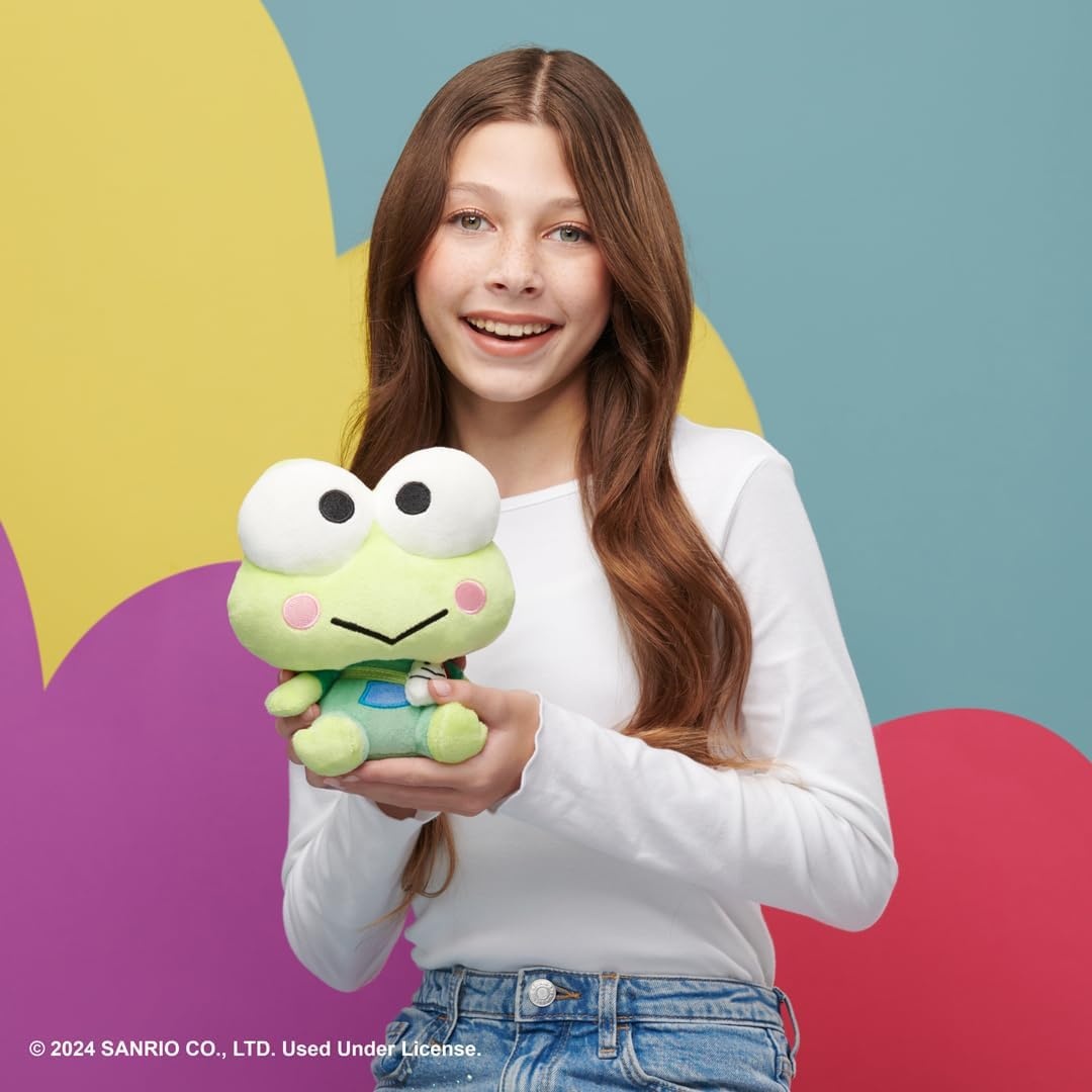 image:imageJazwares Hello Kitty Series 1 Plush Hoodie Fashion and Bestie Accessory Officially Licensed Sanrio Hello Kitty and Friends Product fromGreen Keroppi