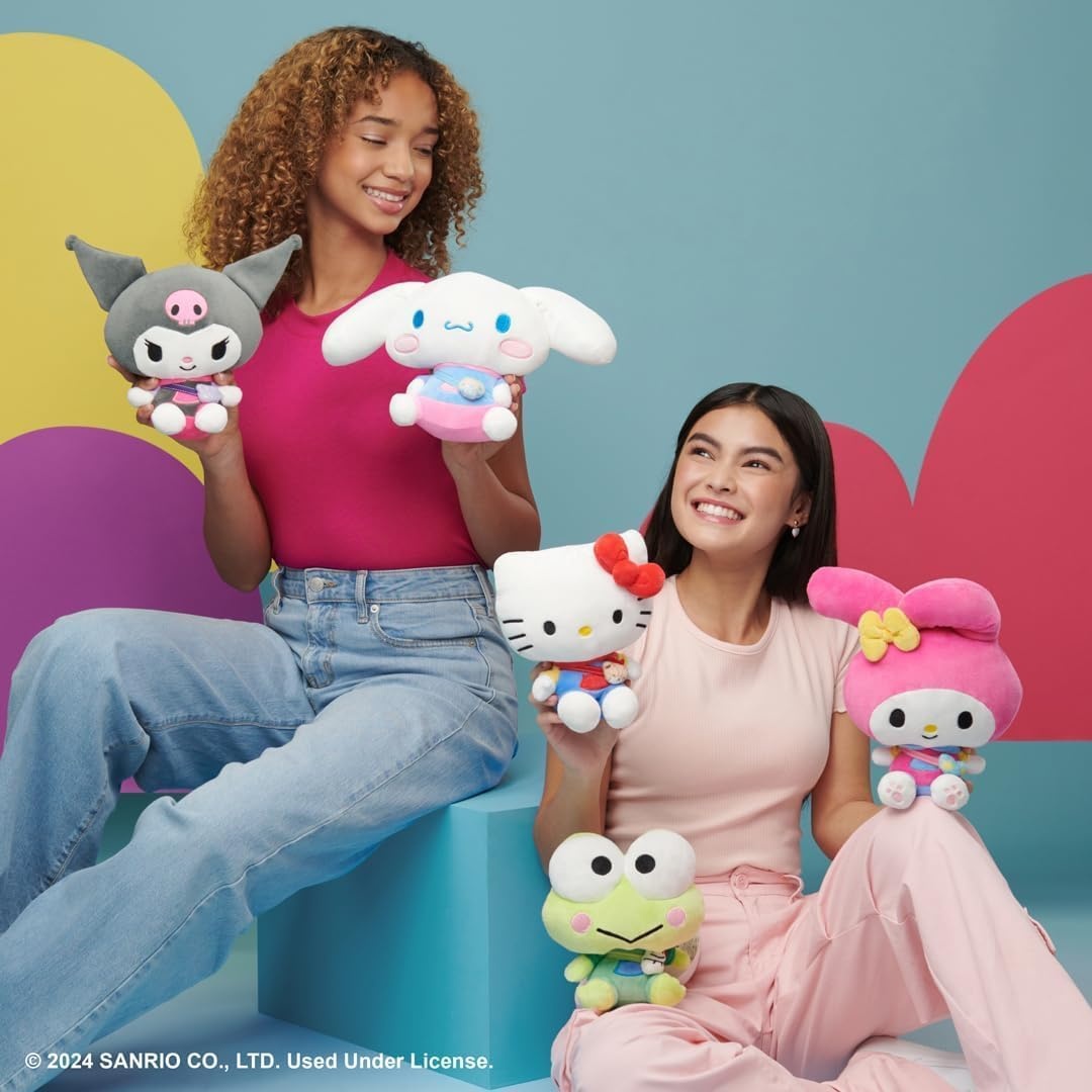 image:imageJazwares Hello Kitty Series 1 Plush Hoodie Fashion and Bestie Accessory Officially Licensed Sanrio Hello Kitty and Friends Product fromGreen Keroppi