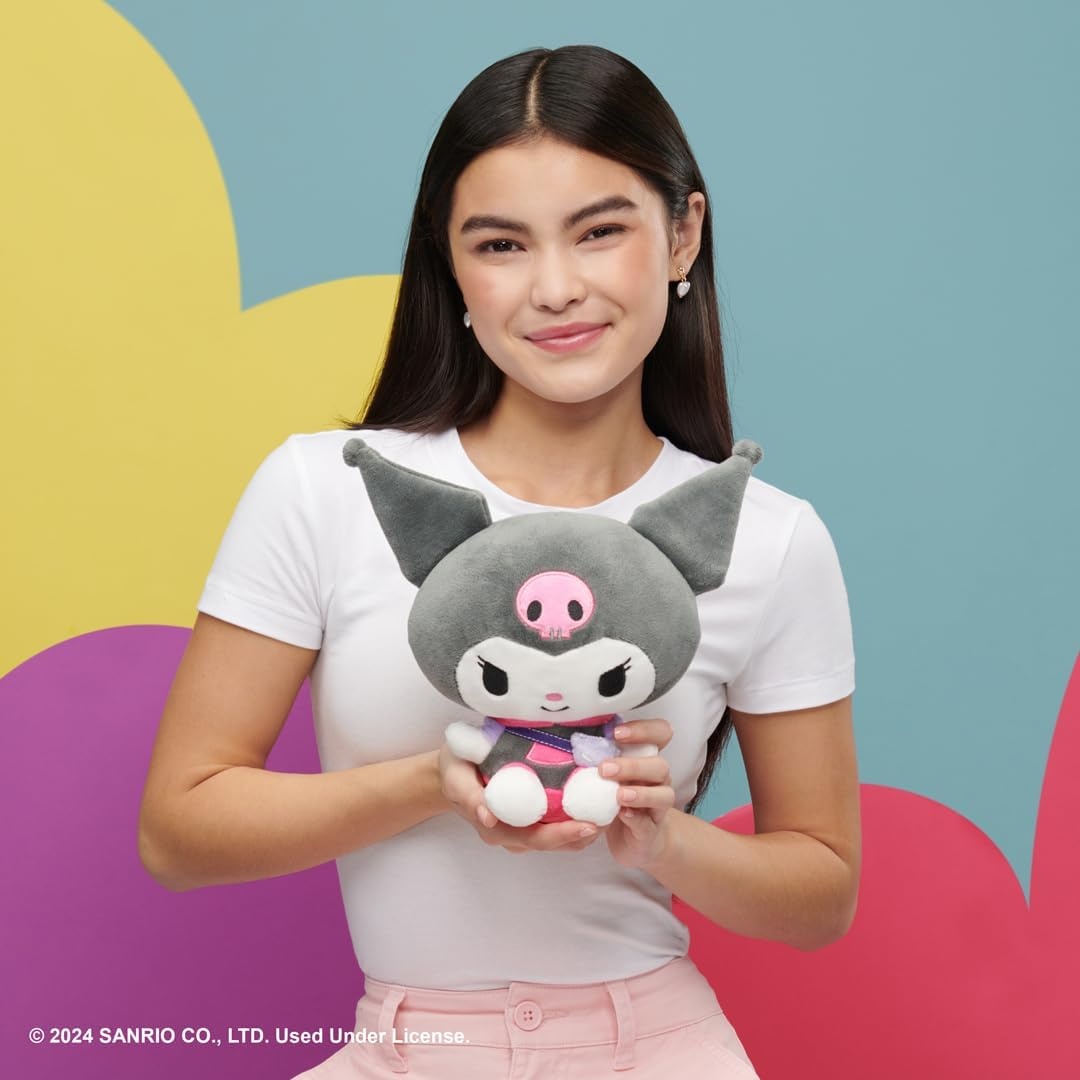 image:imageJazwares Hello Kitty Series 1 Plush Hoodie Fashion and Bestie Accessory Officially Licensed Sanrio Hello Kitty and Friends Product fromGrey Kuromi