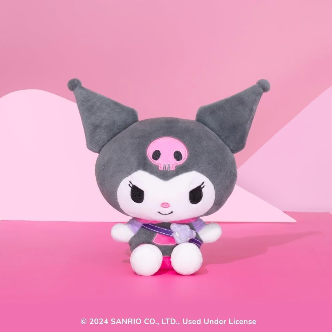 image:imageJazwares Hello Kitty Series 1 Plush Hoodie Fashion and Bestie Accessory Officially Licensed Sanrio Hello Kitty and Friends Product fromGrey Kuromi
