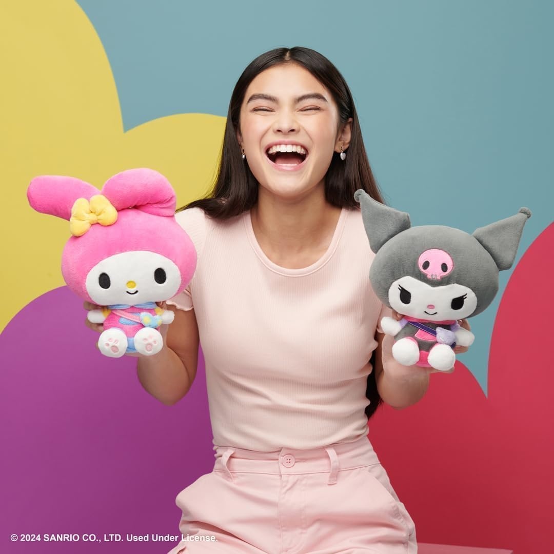 image:imageJazwares Hello Kitty Series 1 Plush Hoodie Fashion and Bestie Accessory Officially Licensed Sanrio Hello Kitty and Friends Product fromGrey Kuromi
