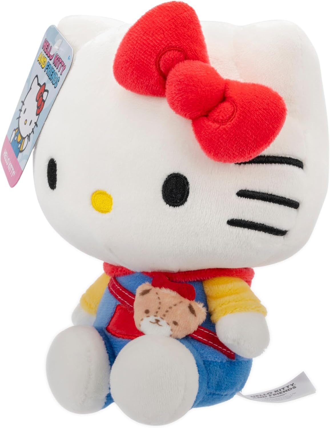 image:imageJazwares Hello Kitty Series 1 Plush Hoodie Fashion and Bestie Accessory Officially Licensed Sanrio Hello Kitty and Friends Product fromRed Bow Hello Kitty