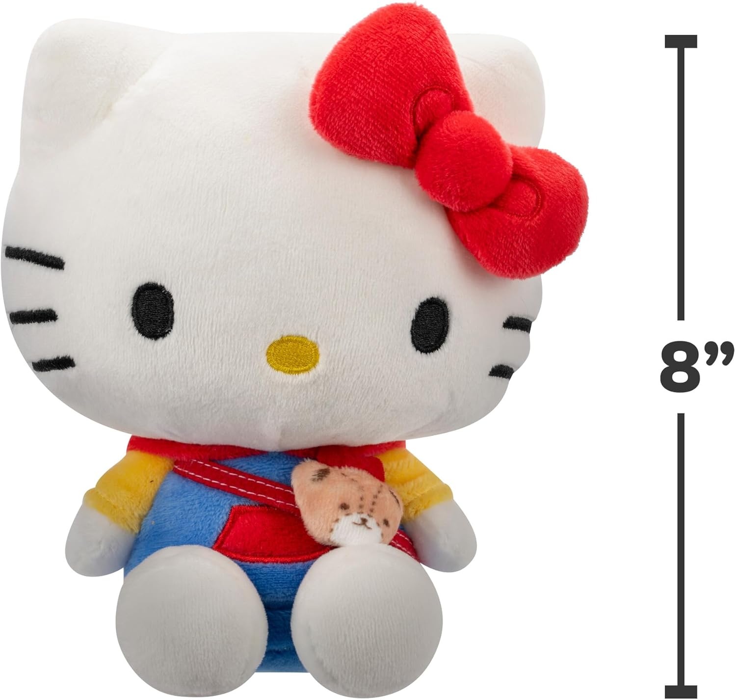 image:imageJazwares Hello Kitty Series 1 Plush Hoodie Fashion and Bestie Accessory Officially Licensed Sanrio Hello Kitty and Friends Product fromRed Bow Hello Kitty