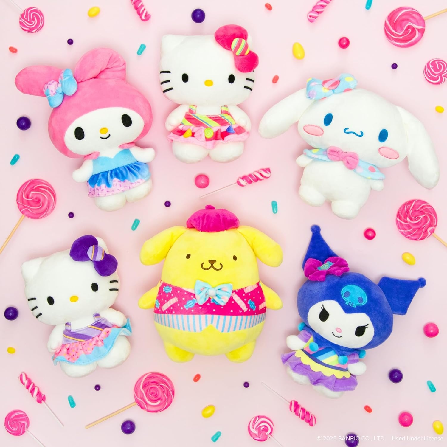 image:imageJazwares Hello Kitty and Friends 8Inch Cinnamoroll Candy Wonderland Plush Officially Licensed Sanrio Product from Ages 6Cinnamoroll