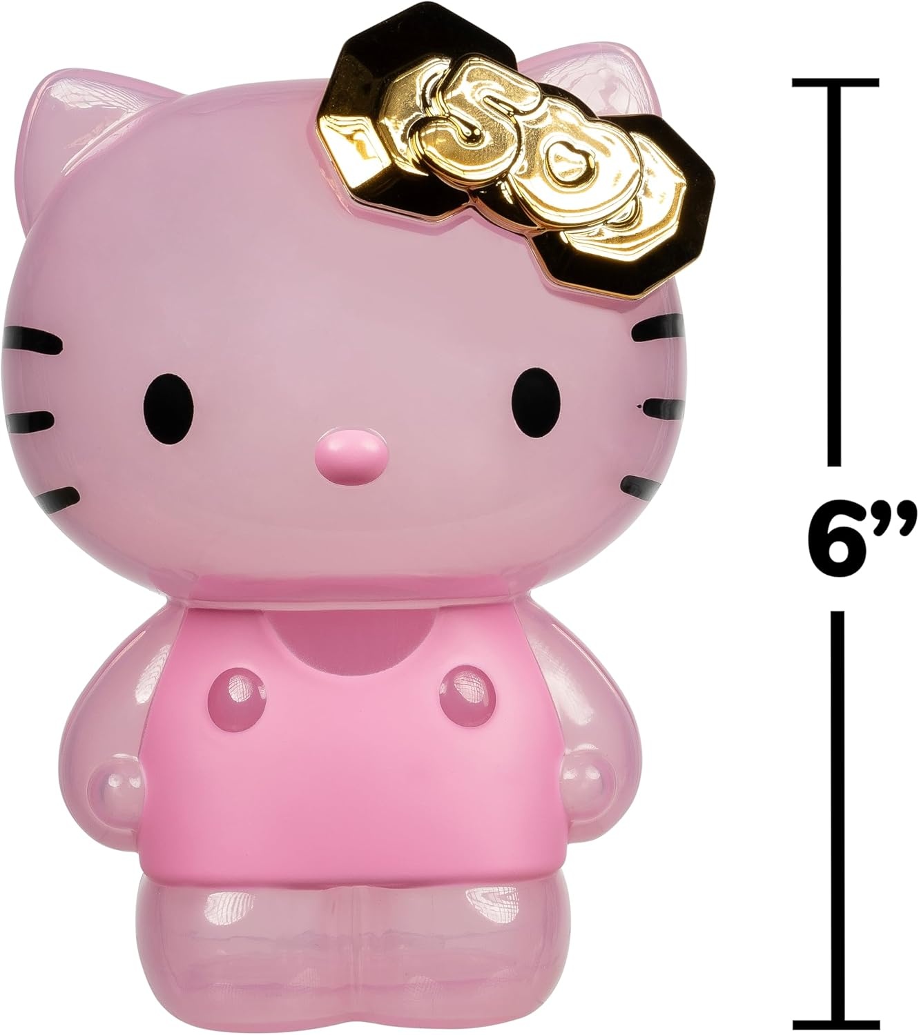 image:imageJazwares Hello Kitty and Friends 50th Anniversary Nesting Figures Five Figures 6 to 2 Each with a Unique Finish 5 Decades of Friendship Officially Licensed Sanrio Product from