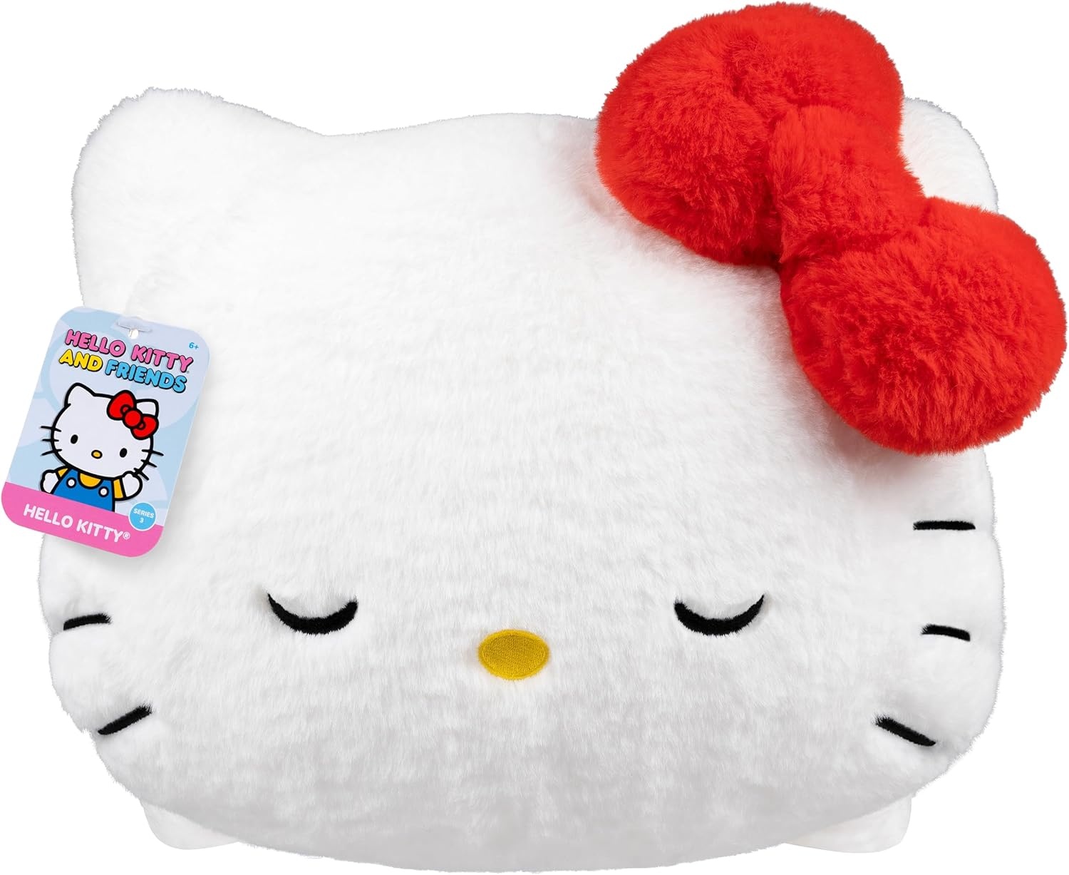 image:imageJazwares Hello Kitty and Friends Cinnamoroll 18inch Sleeping Plush with Bear Accessory Officially Licensed Sanrio Product from 6Classic Hello Kitty
