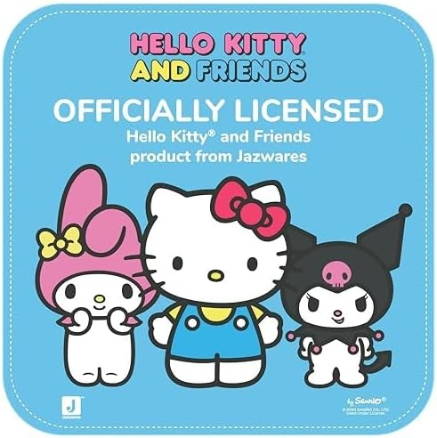 image:imageJazwares Hello Kitty and Friends Cinnamoroll 18inch Sleeping Plush with Bear Accessory Officially Licensed Sanrio Product from 6Classic Hello Kitty