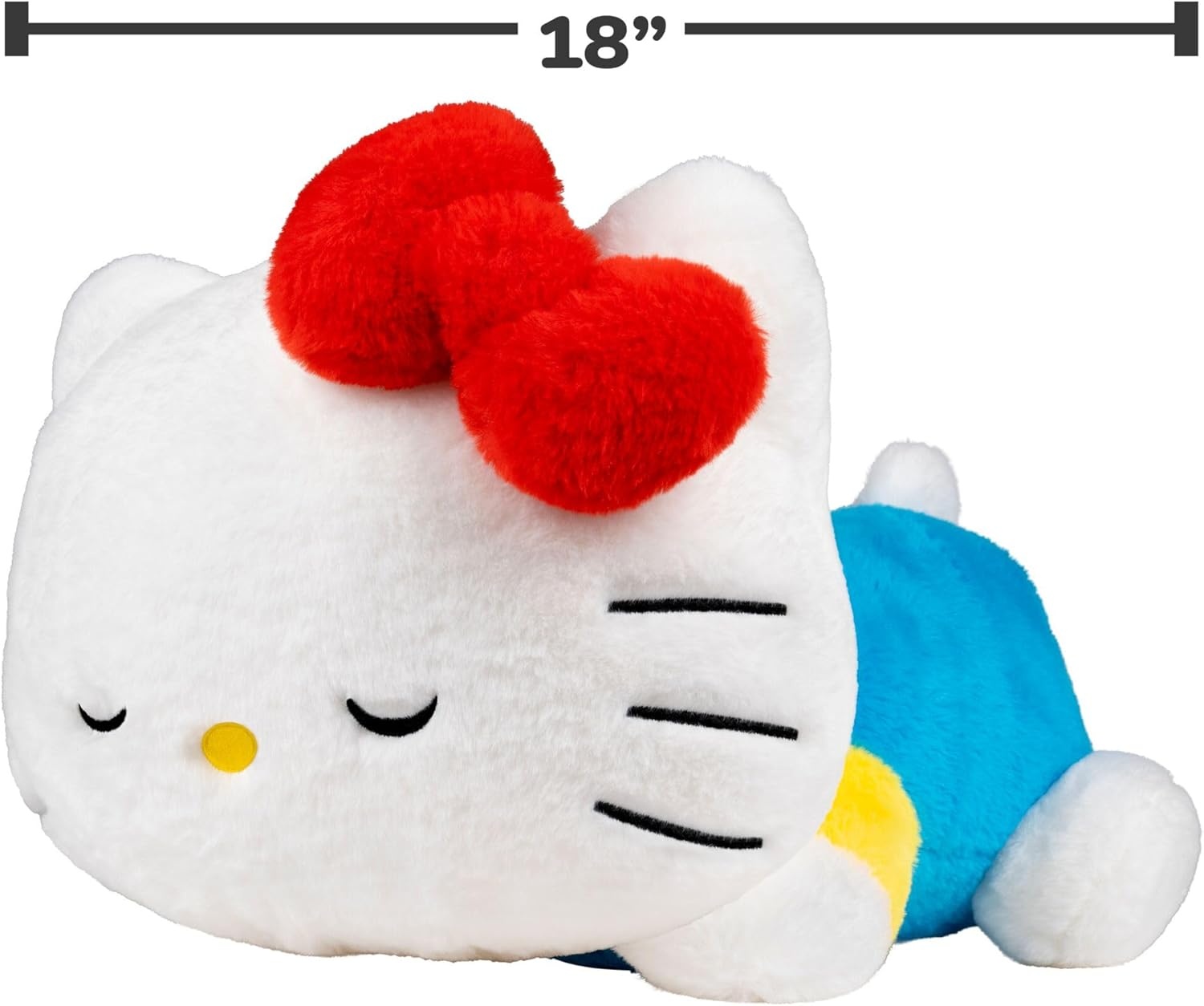 image:imageJazwares Hello Kitty and Friends Cinnamoroll 18inch Sleeping Plush with Bear Accessory Officially Licensed Sanrio Product from 6Classic Hello Kitty