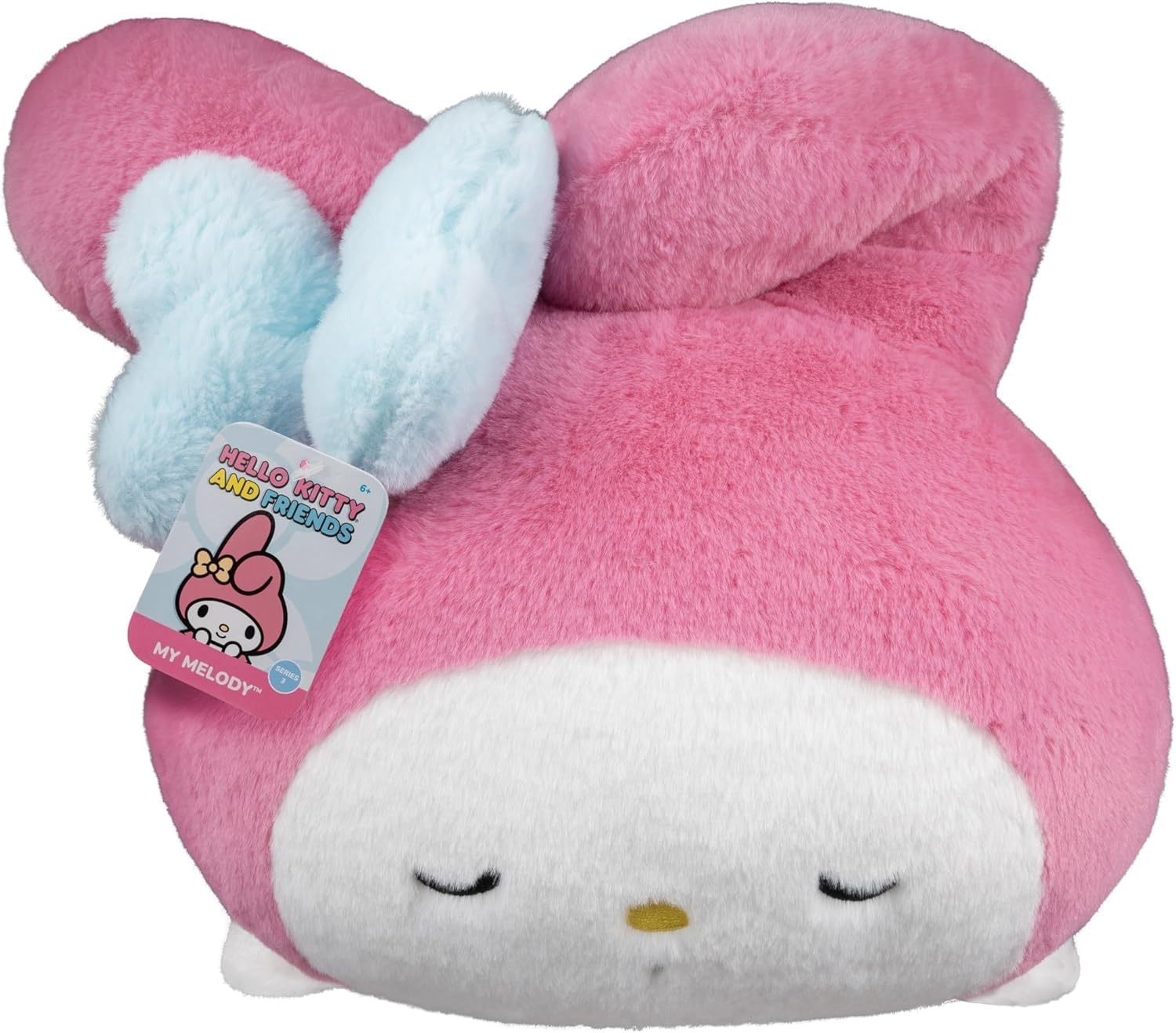 image:imageJazwares Hello Kitty and Friends Cinnamoroll 18inch Sleeping Plush with Bear Accessory Officially Licensed Sanrio Product from 6Classic My Melody