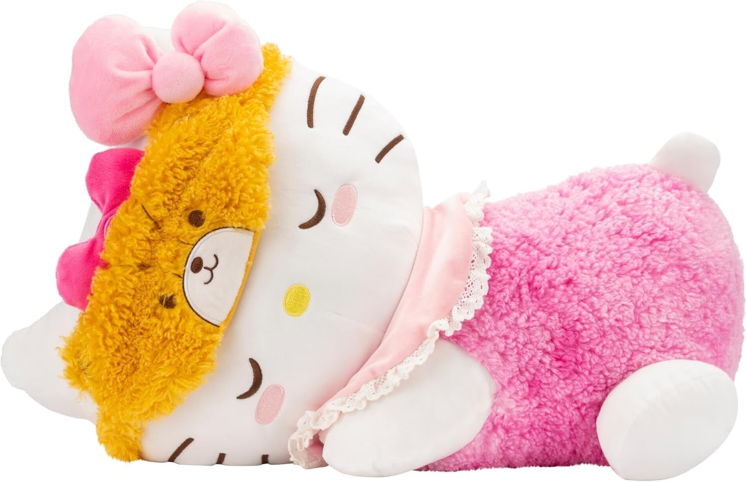 image:imageJazwares Hello Kitty and Friends Cinnamoroll 18inch Sleeping Plush with Bear Accessory Officially Licensed Sanrio Product from 6Hello Kitty