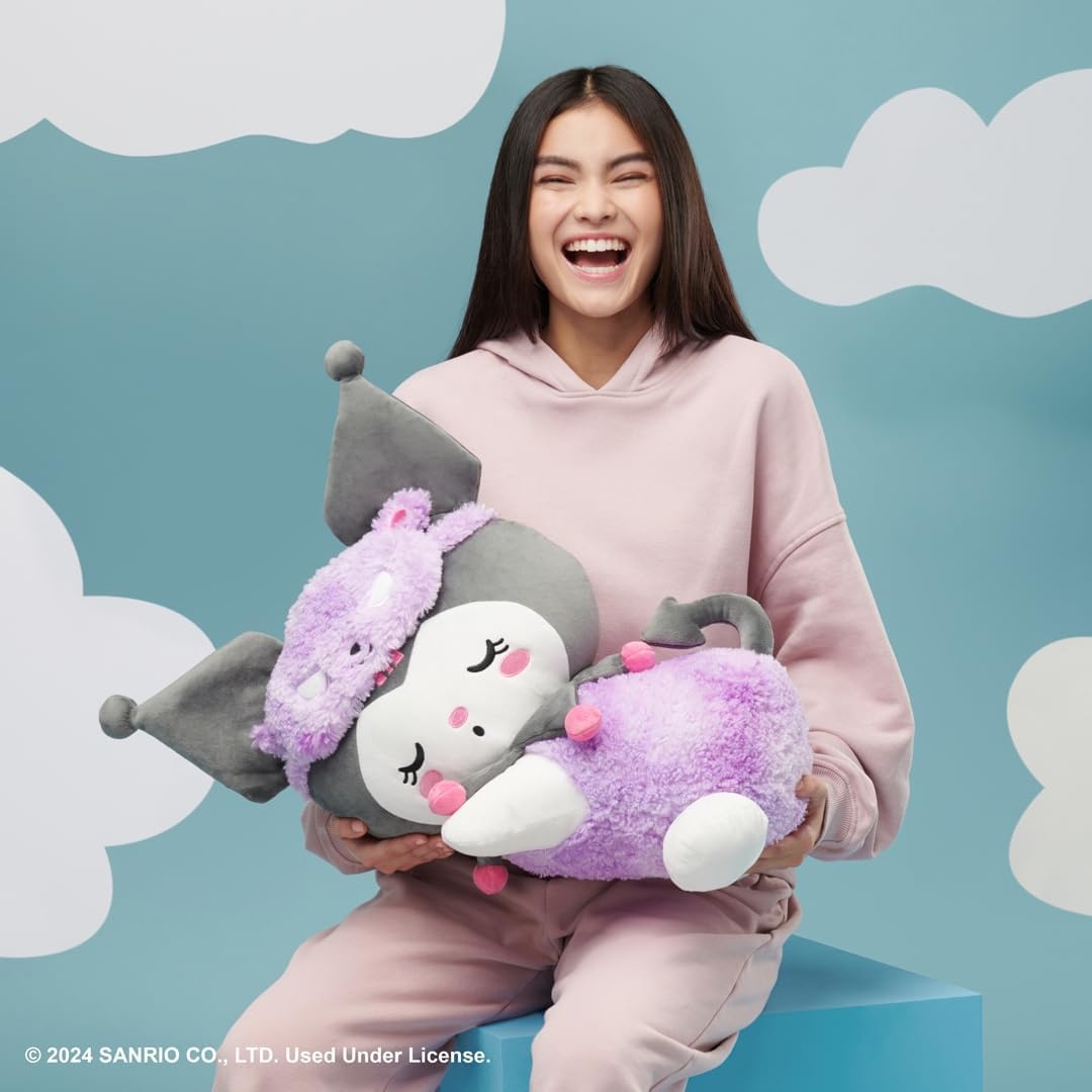 image:imageJazwares Hello Kitty and Friends Cinnamoroll 18inch Sleeping Plush with Bear Accessory Officially Licensed Sanrio Product from 6Kuromi
