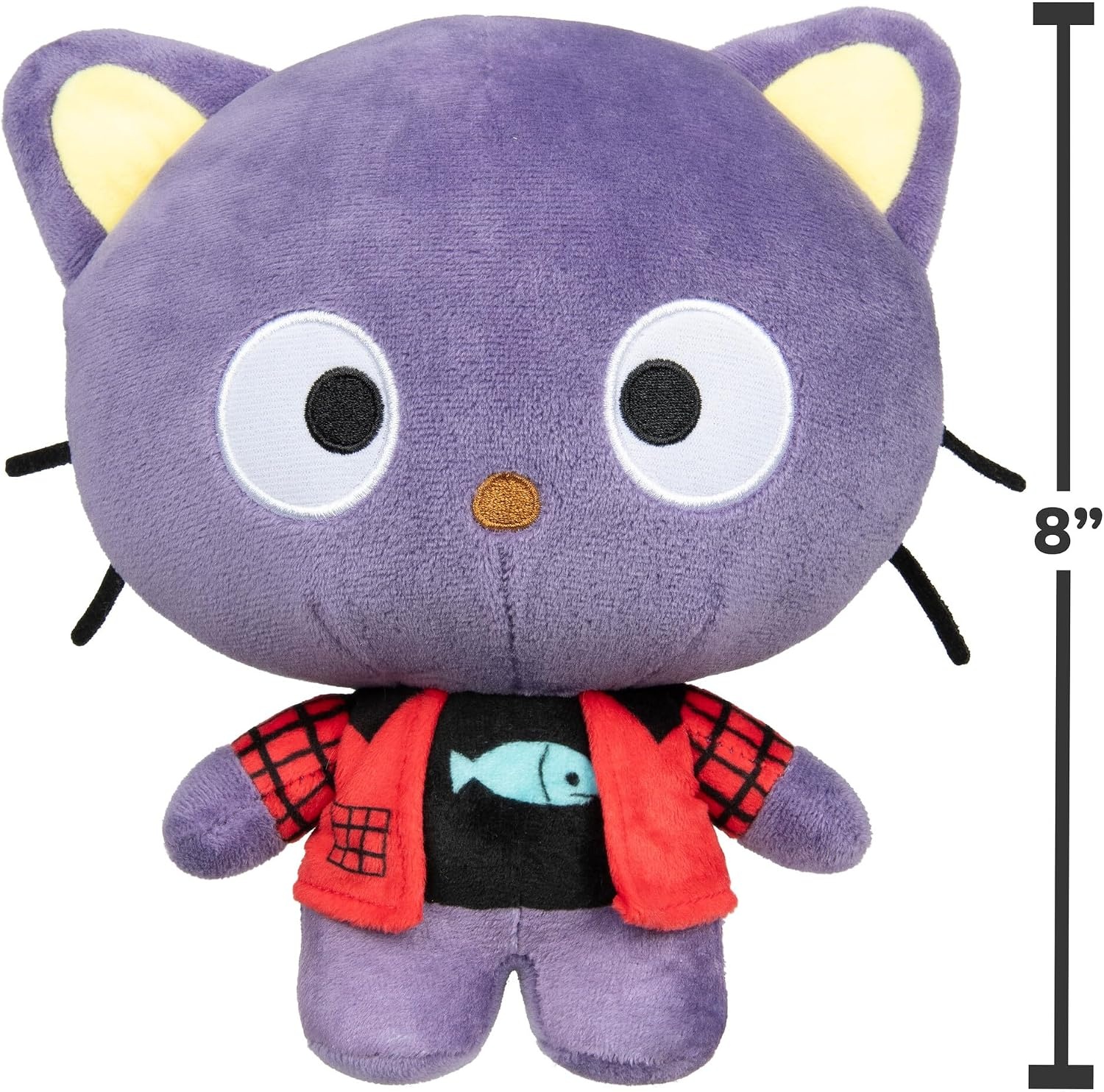image:imageJazwares Hello Kitty and Friends Series 2 Chococat 8inch Punks Plush Officially Licensed Sanrio Product from Ages 6Chococat