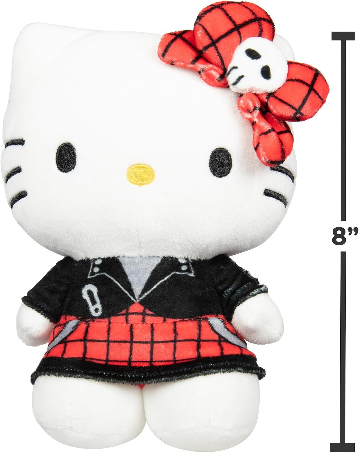 image:imageJazwares Hello Kitty and Friends Series 2 Chococat 8inch Punks Plush Officially Licensed Sanrio Product from Ages 6Hello Kitty Red