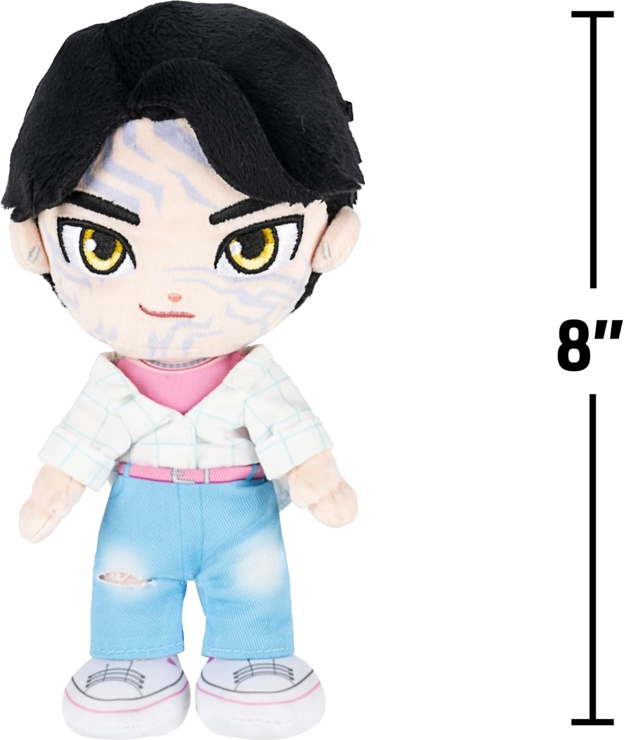 image:imageKpop Demon Hunters 8inch Demon Jinu Plush Collectible Saja Boys Character Plush Ages 6Demon Jinu