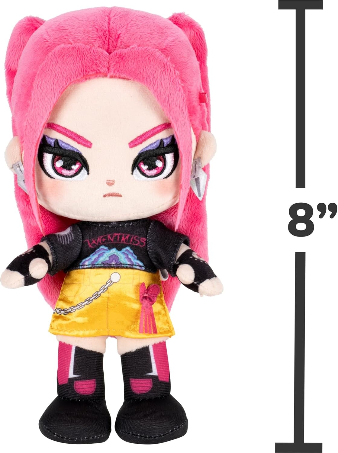 image:imageKpop Demon Hunters 8inch Demon Jinu Plush Collectible Saja Boys Character Plush Ages 6Mira
