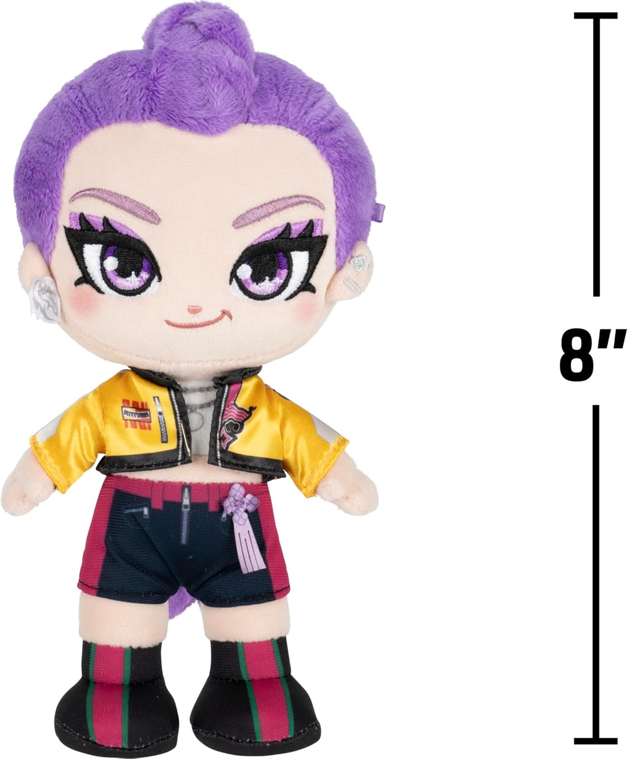 image:imageKpop Demon Hunters 8inch Demon Jinu Plush Collectible Saja Boys Character Plush Ages 6Rumi