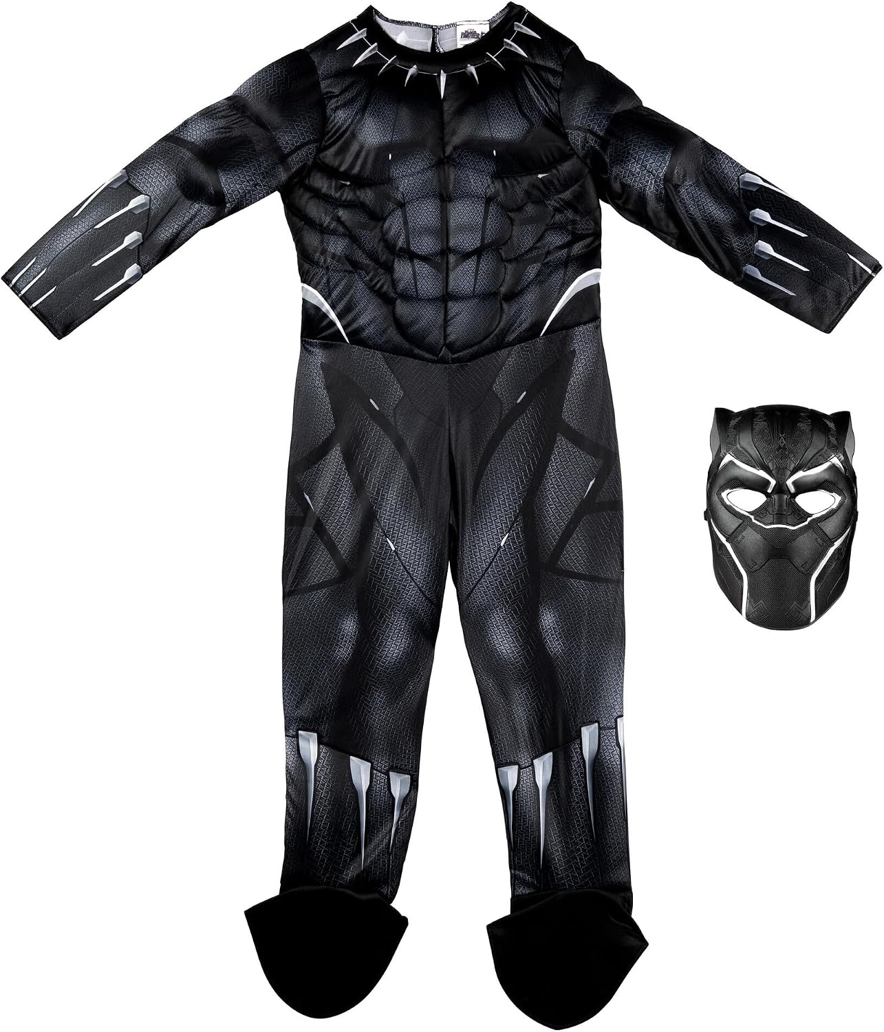 image:imageMARVEL Boys Deluxe Black Panther Costume Kids Superhero Halloween Costume Child Officially LicensedM 810