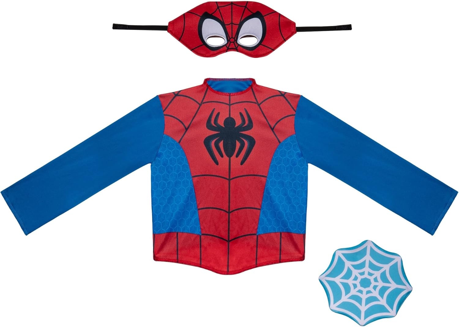 image:imageMARVEL Spidey Friends Child Halloween Costume DressUp Box Tops Gloves and Plastic Masks of Spidey Hulk and Black Panther 3T4T