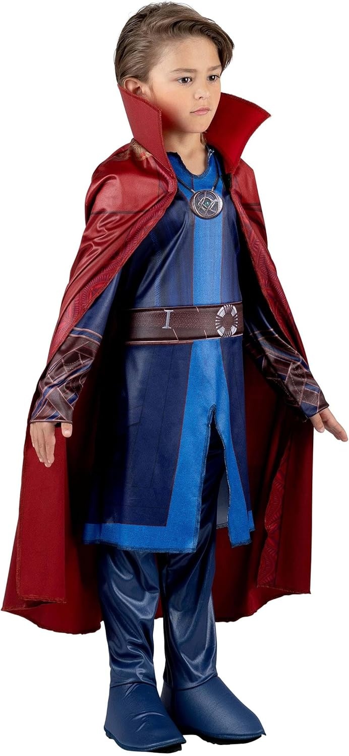image:imageMarvel Doctor Strange Official Youth Haloween Costume Tunic and Pants Plus Padded Detachable CapeMedium
