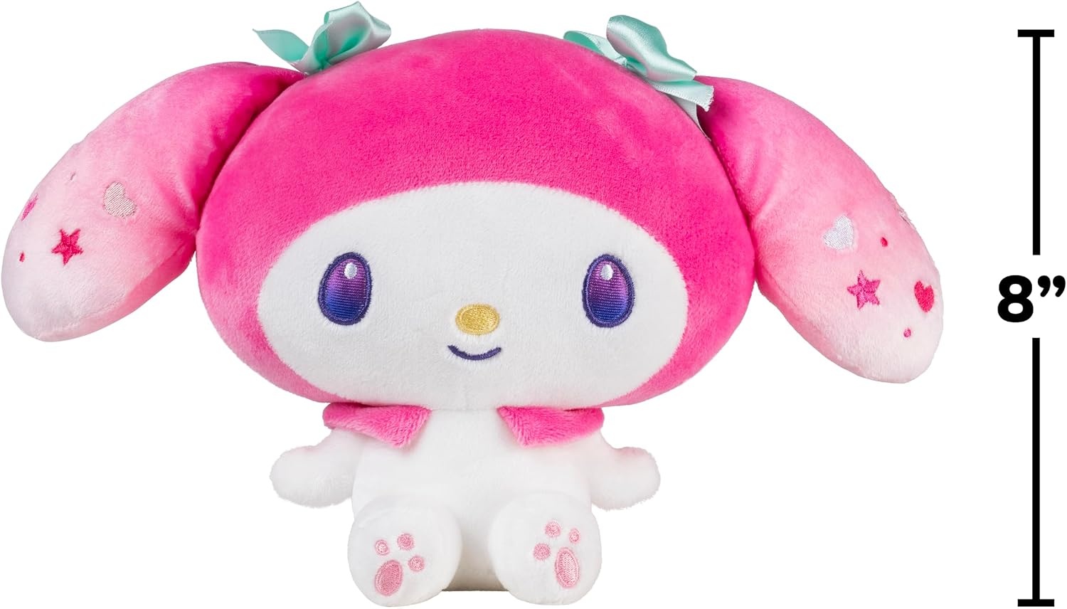 image:imageMy Melody 50th amp Kuromi 20th Anniversaries 8Inch Plush 2Pack Officially Licensed Sanrio Product by Jazwares Ages 6