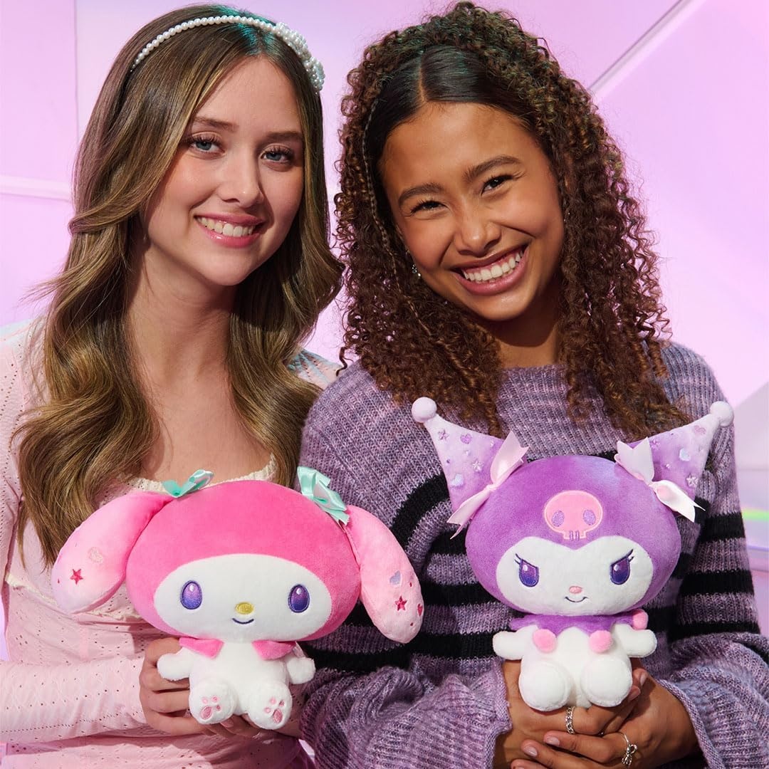 image:imageMy Melody 50th amp Kuromi 20th Anniversaries 8Inch Plush 2Pack Officially Licensed Sanrio Product by Jazwares Ages 6